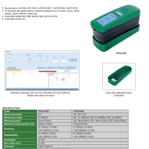 INSIZE Spīduma mērītājs 60°