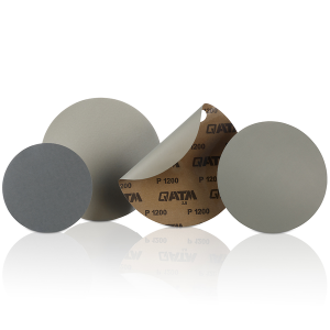 QATM SIC slīpēšanas papīrs Ø 250mm P600 100gab. (pašlīmējošs)